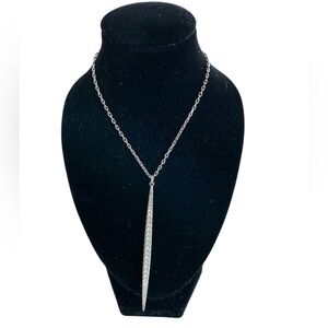Michael Kors Silver Pendant Necklace